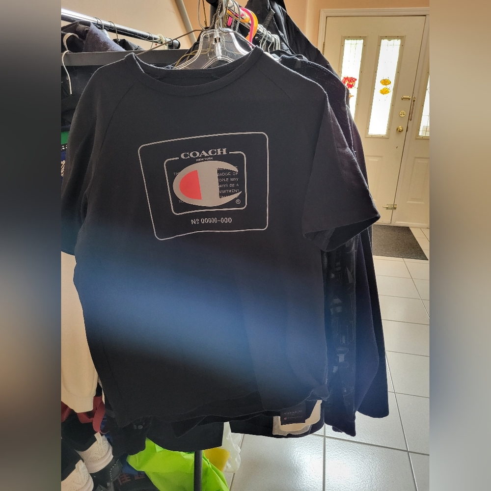 Coach x Champion Limited Edition Collaboration t shirt size small